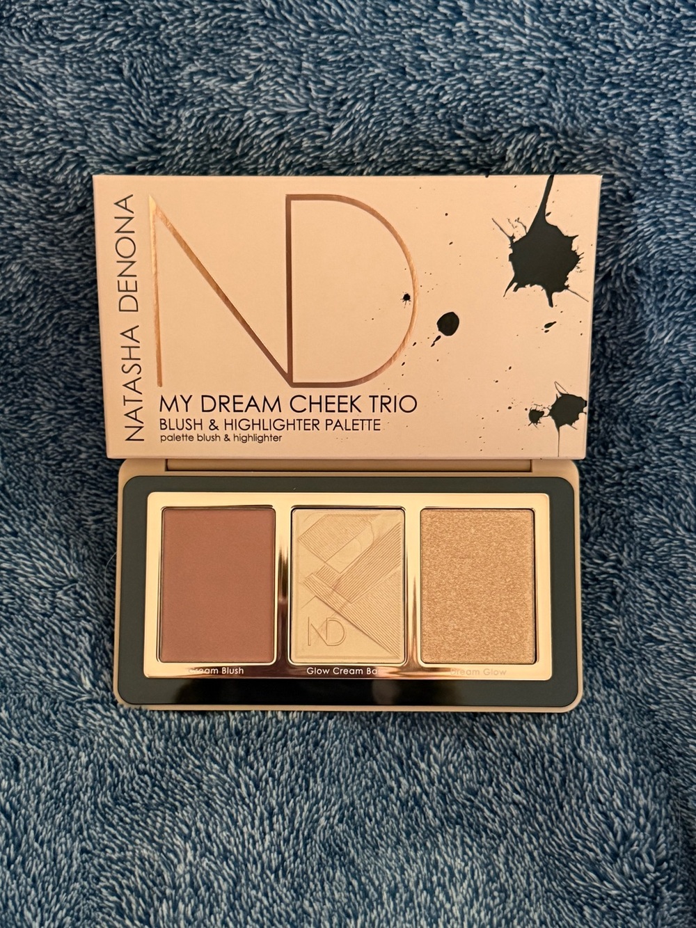 Natasha Denona My Dream Cheek Trio Blush & Highlighter Palette
